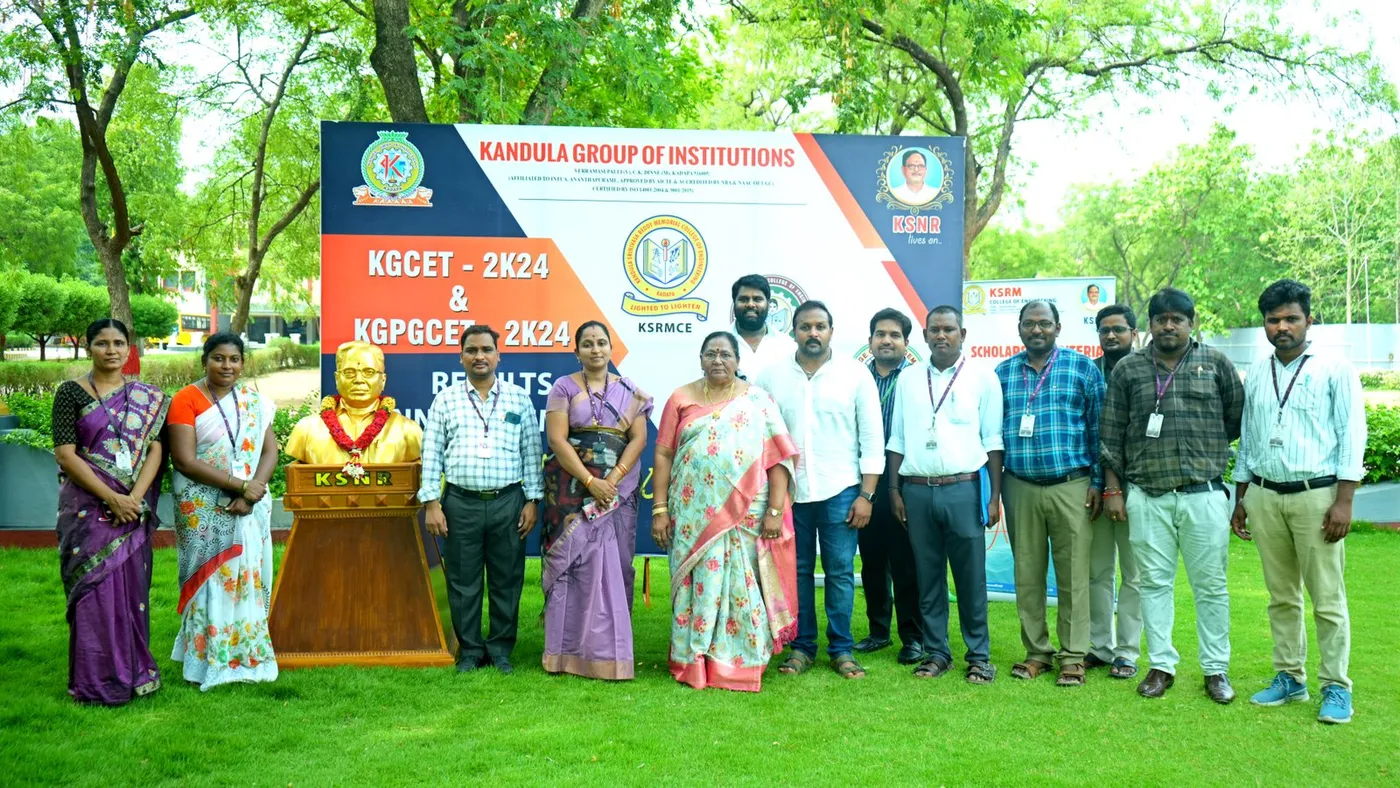 KGCET & KGPGCET 2K24 results, at KSRMCE