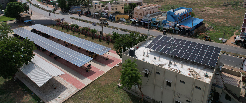 Solar powered campus