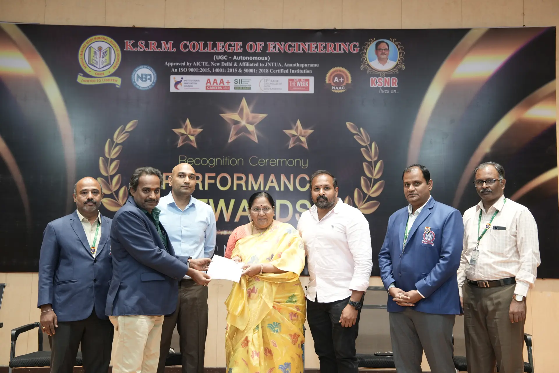 Students at campus event