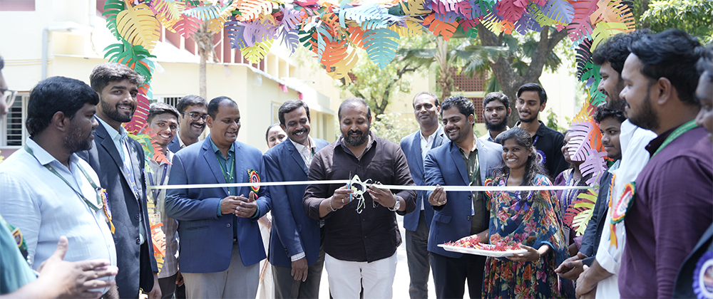 Event inauguration ribbon cutting