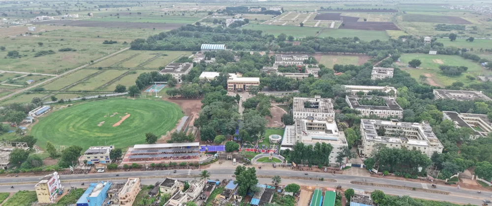 K.S.R.M. College aerial campus view