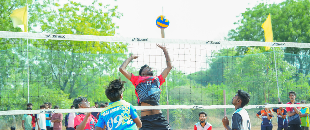 Volleyball match